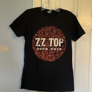ZZ Top tour shirt 2016 size L concert shirt